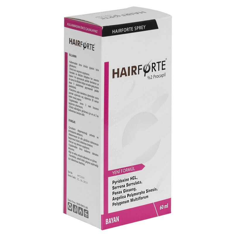 Hairforte Sprey Kadın
