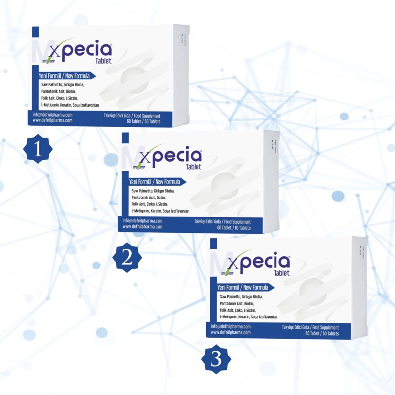 Xpecia Erkek Tablet 3'lü Paket