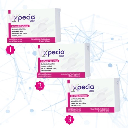 Xpecia Kadın Tablet 3'lü Paket