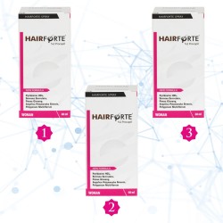 Hair Forte Sprey Kadın 3'lü...
