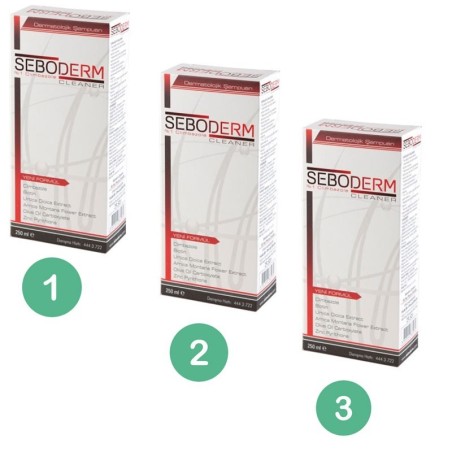 Seboderm Şampaun 3'lü Paket